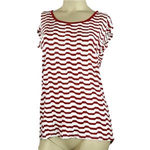 BELLA BIRD Striped Top Womens Small